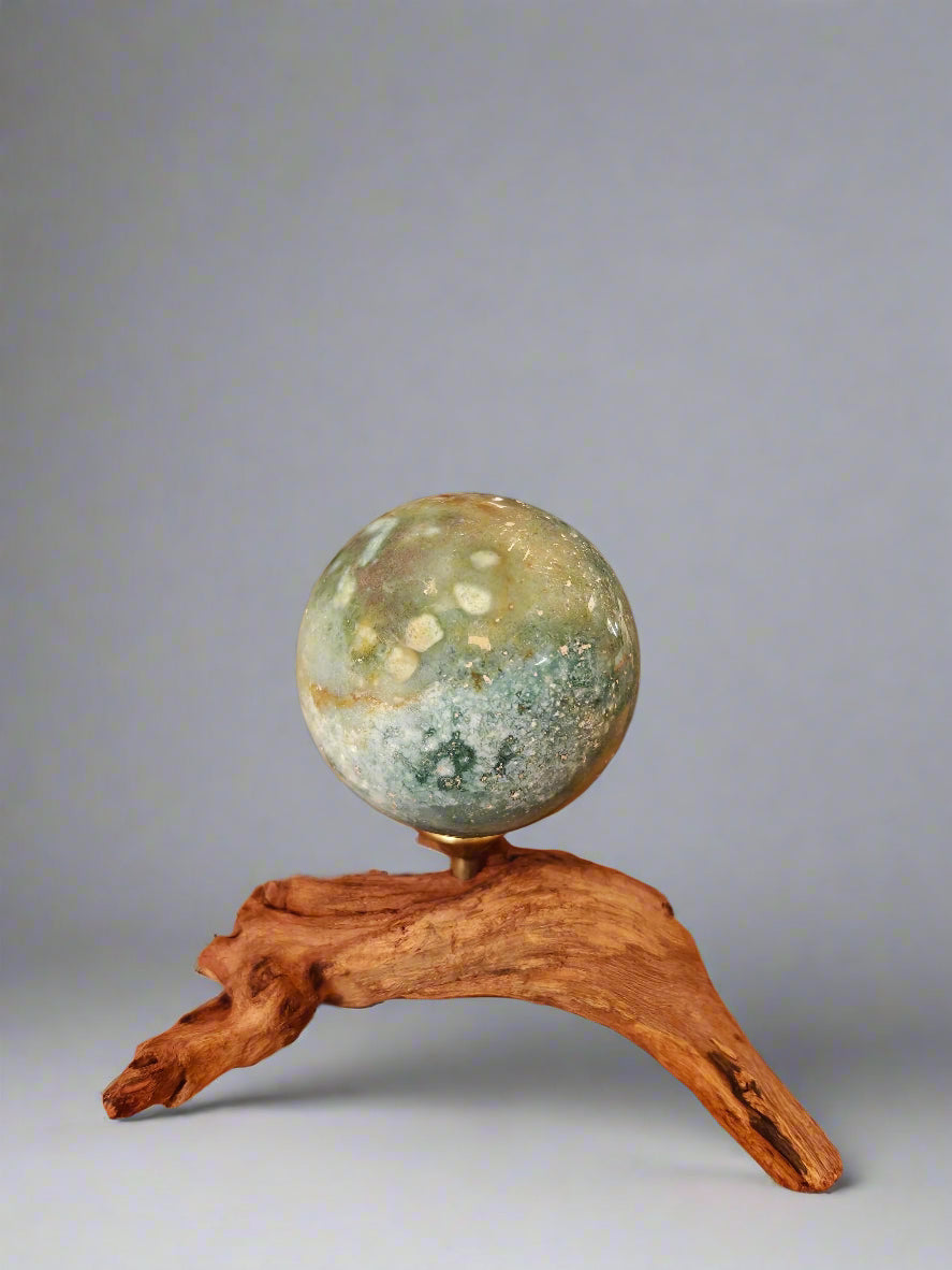 Ocean Agate Sphere - 2