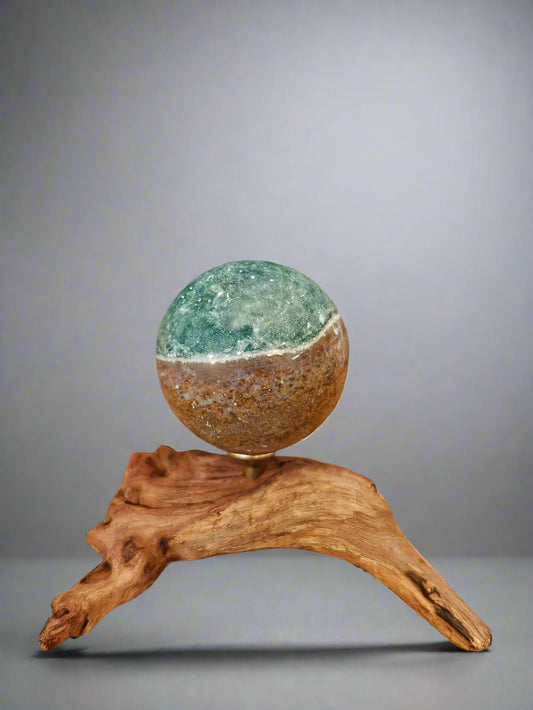 Ocean Agate Sphere - 1