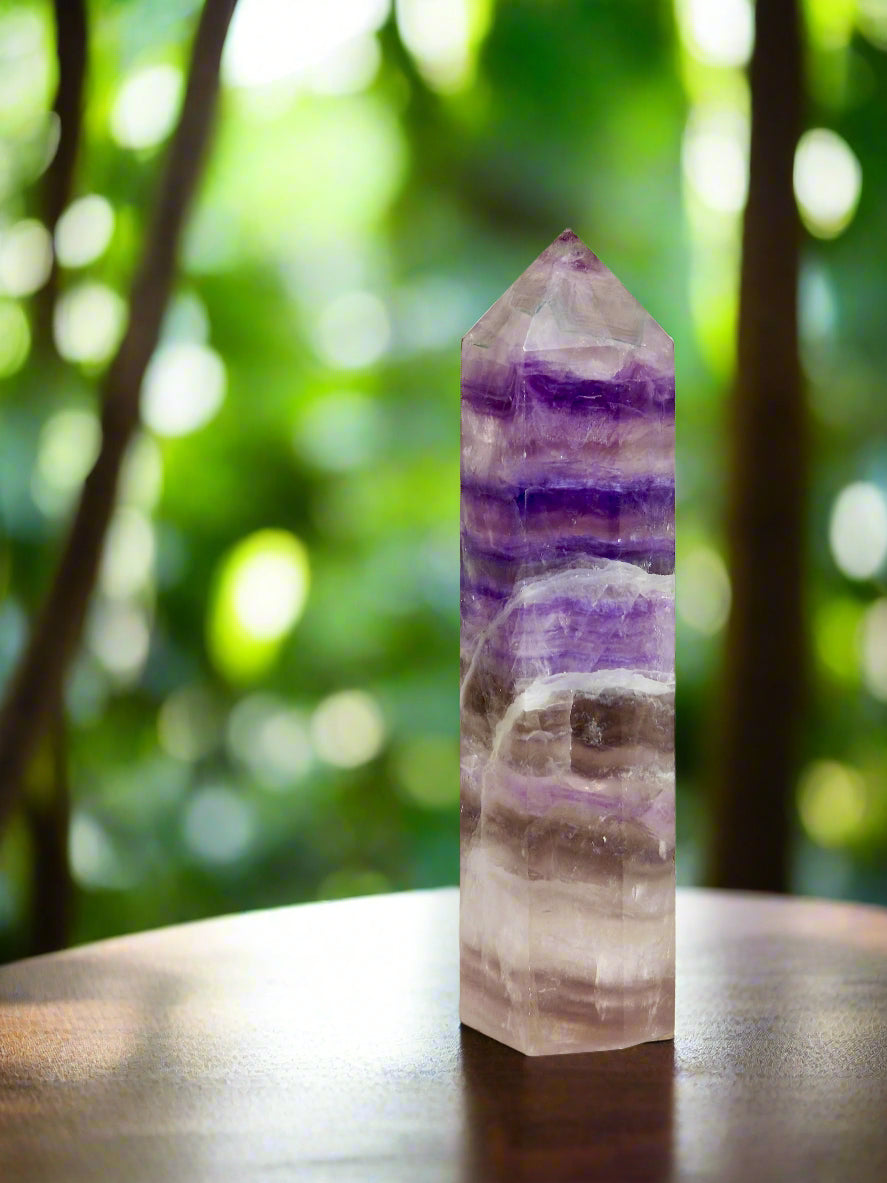 Indigo Fluorite Tower