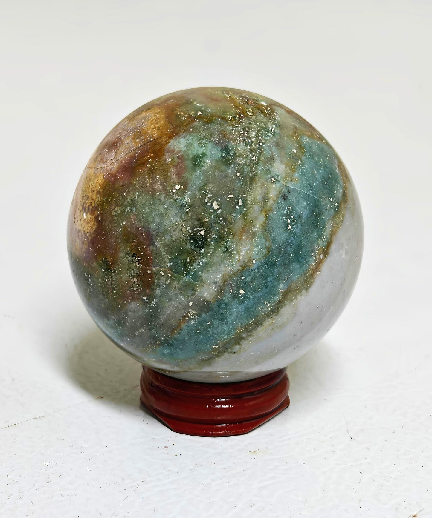 Ocean Agate Sphere (Rare Find) - 8